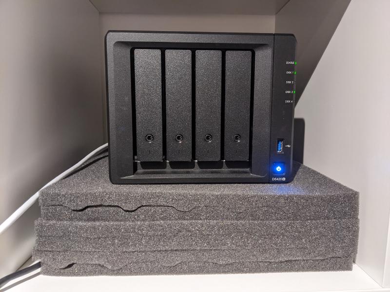 A thick bed of soft foam worked best.